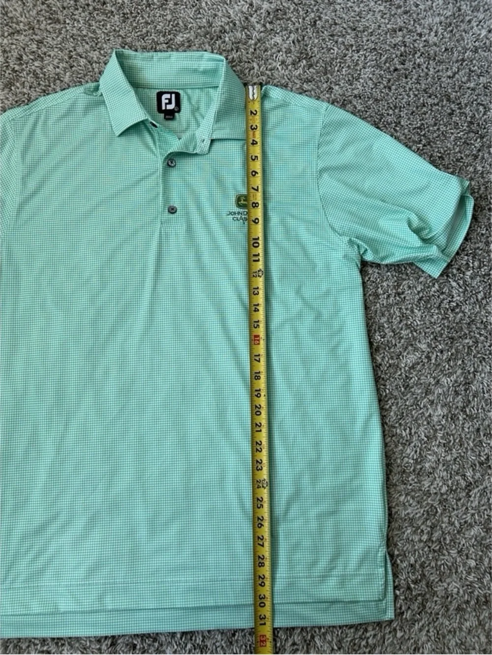 FootJoy x John Deere Classic 50th Anniversary Men's Green Golf Polo - Picture 8 of 8